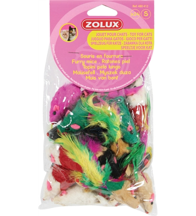 Zolux Kattenspeelgoed Bontmuisjes Assorti