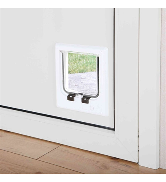 Trixie 4-Weg Kattenluik Elektromagnetisch Wit