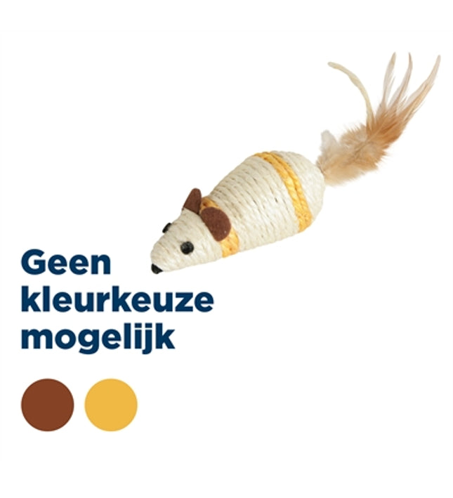 Zolux Sisal Muis Assorti