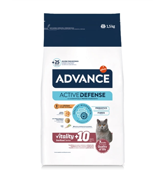 Advance Cat Sterilized Sensitive Senior 10+