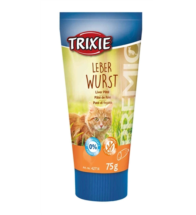 Trixie Premio Leverworstpasta Kat