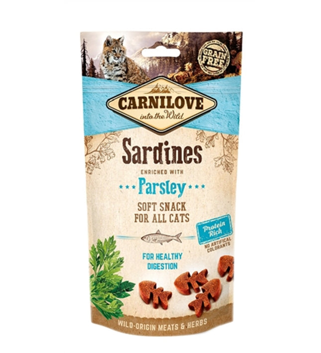 Carnilove Soft Snack Sardines / Peterselie