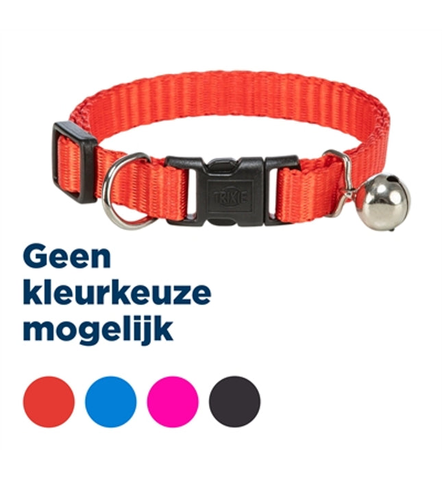 Trixie Halsband Kat Nylon Assorti