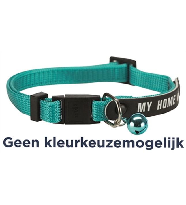 Trixie Halsband Kat My Home Met Adresflap Assorti