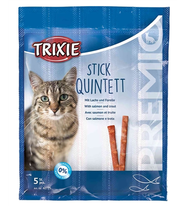 Trixie Premio Stick Quintett Zalm / Forel