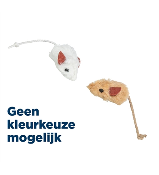 Trixie Set Muizen Met Catnip Kern Pluche