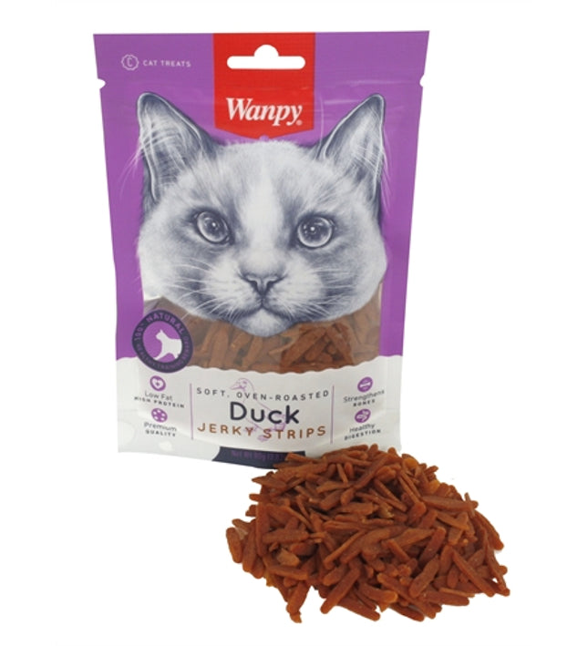 Wanpy Soft Oven-Roasted Duck Jerky Strips
