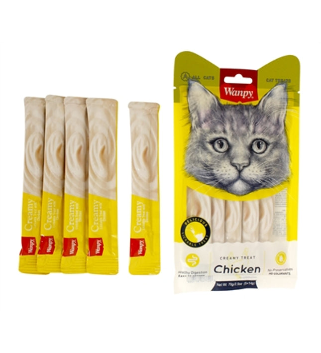 Wanpy Creamy Lickable Treats Chicken