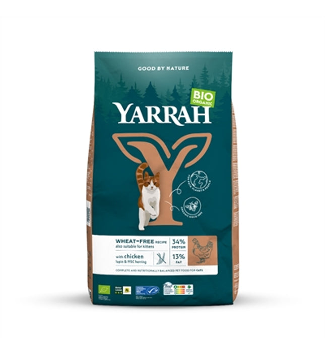 Yarrah Cat Adult Tarwevrij Kip / Vis
