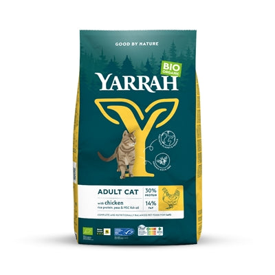 Yarrah Cat Biologische Brokken Kip