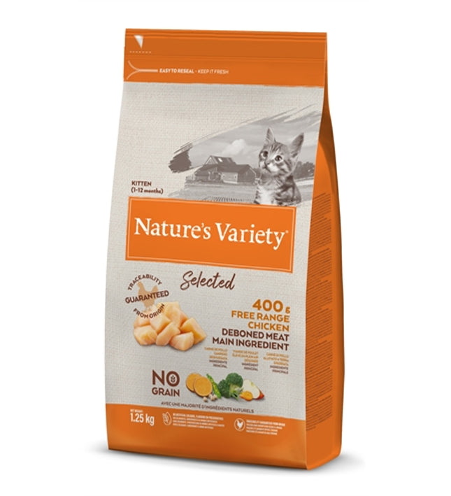 Natures Variety Selected Kitten Free Range Chicken