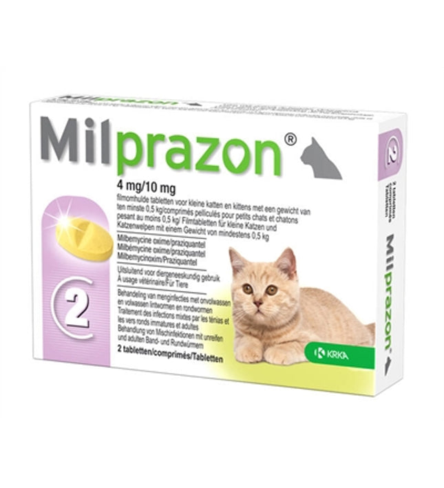 Krka Milprazon Ontwormingstabletten Kat