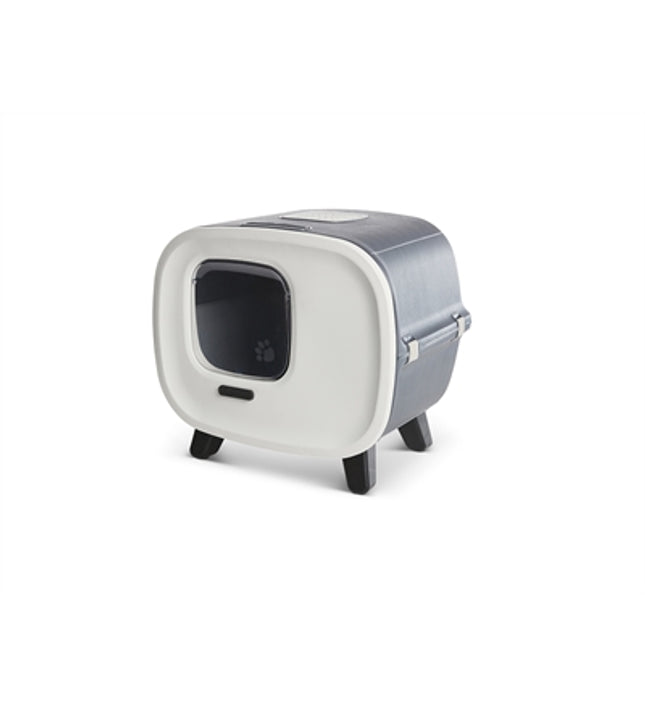 Savic Kattenbak Mira Deluxe Antraciet / Wit