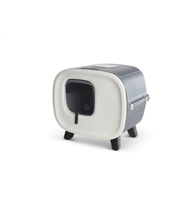 Savic Kattenbak Mira Deluxe Antraciet / Wit