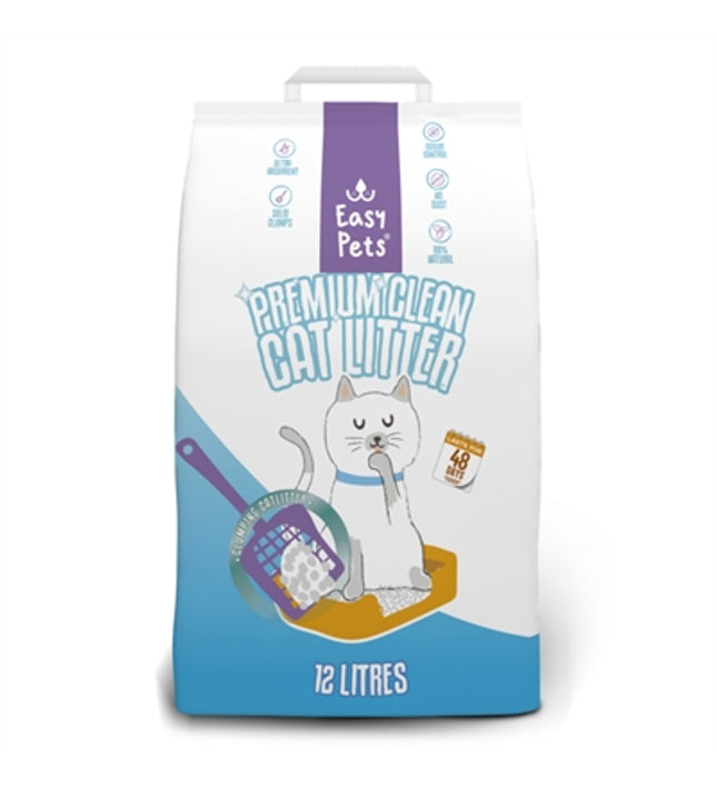 Easypets Premium Clean White Bentonite Kattenbakvulling