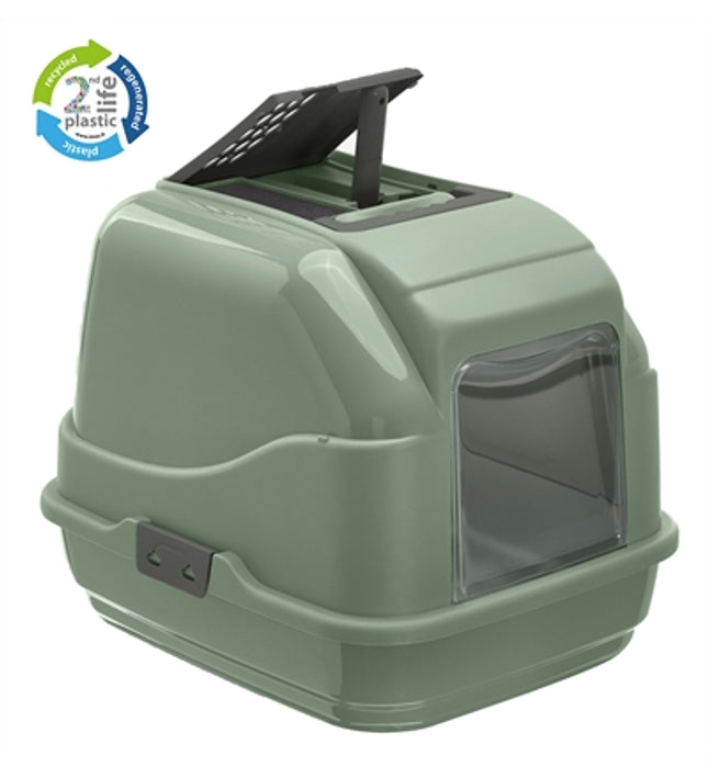 Imac Kattenbak Easy Cat 2Nd Life Gerecycled Groen