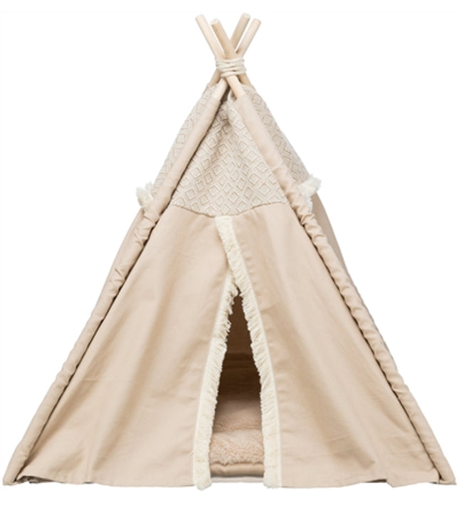 Trixie Kattenmand Tipi Boho Beige