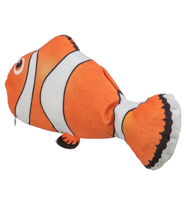 Trixie Spartel Vis Stof Catnip Oranje