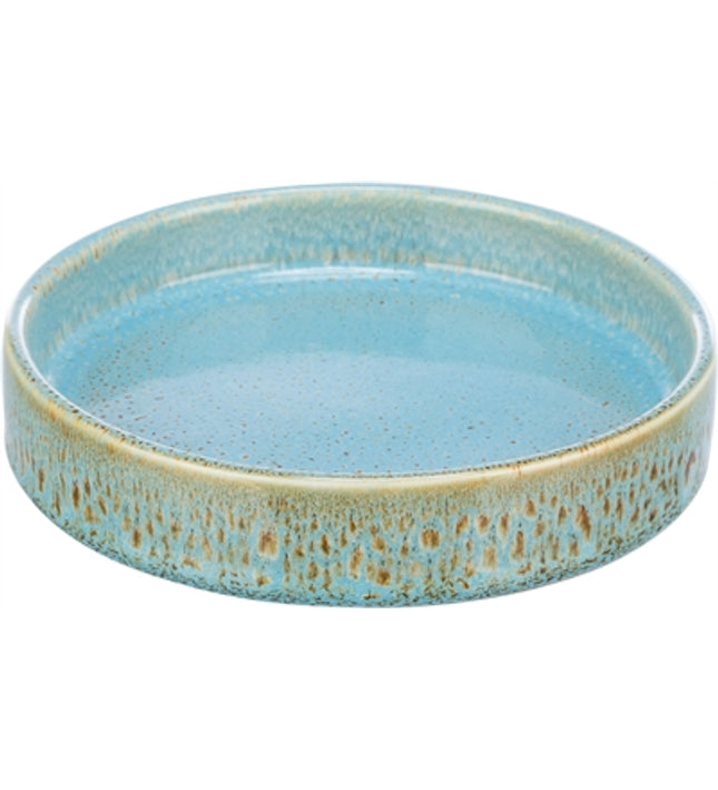 Trixie Voerbak / Drinkbak Keramiek Blauw