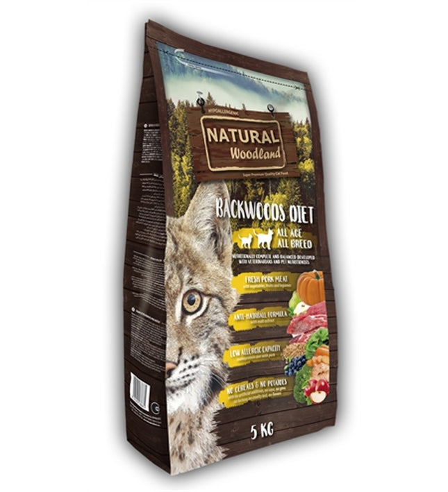 Natural Woodland Cat / Kitten Backwoods Diet