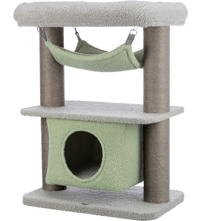 Trixie Kitten Krabpaal Lunito Grijs / Mintgroen