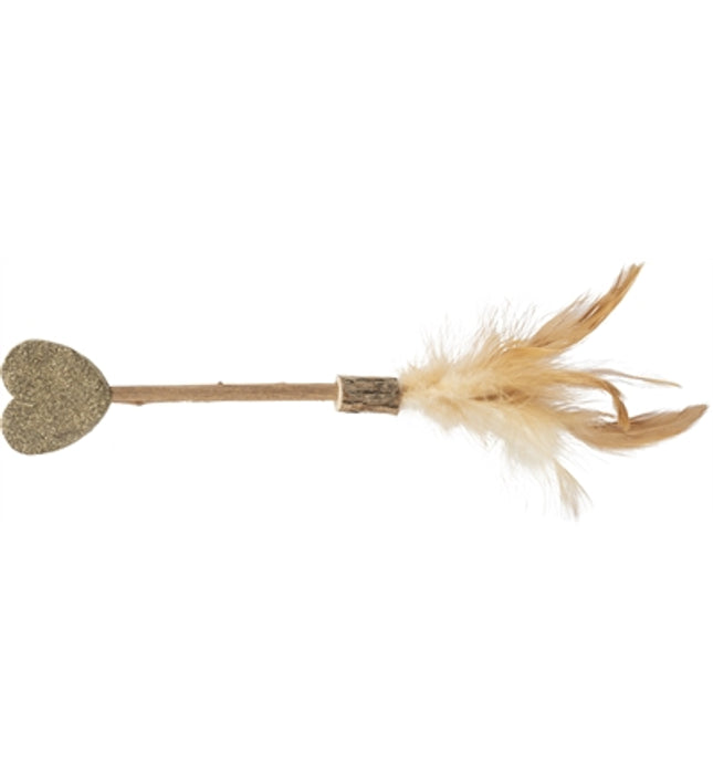Trixie Matatabi Lolly Hart Catnip Kattenspeelgoed Met Veren