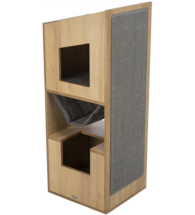 Trixie Citystyle Cat Tower Bruin / Grijs