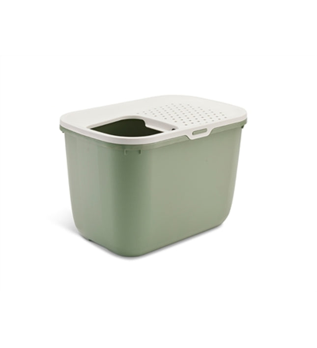 Savic Kattenbak Hop In Botanical Groen