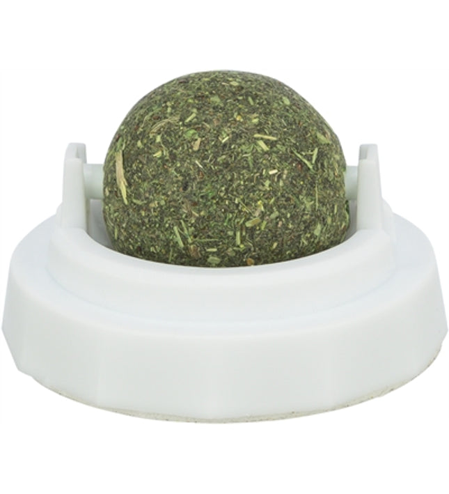 Trixie Catnip Bal Met Houder Zelfklevend