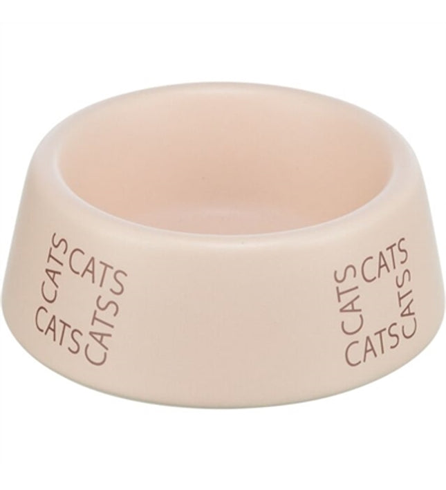 Trixie Voerbak / Drinkbak Kat Cats Keramiek Roze