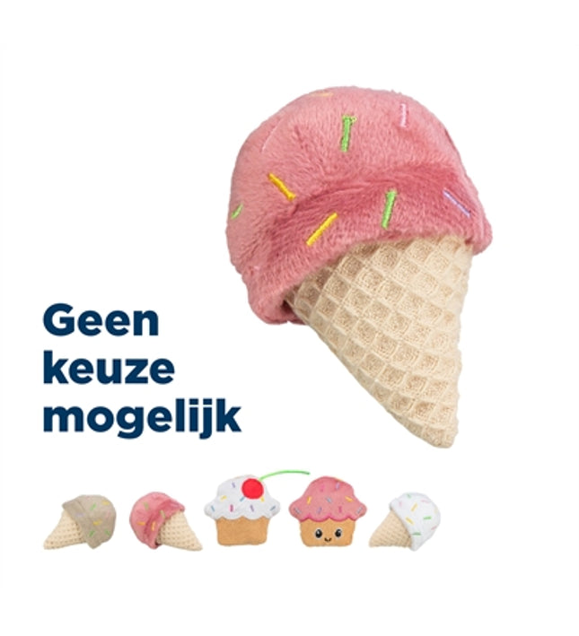 Trixie Ijsje Of Cupcake Pluche Met Catnip Assorti