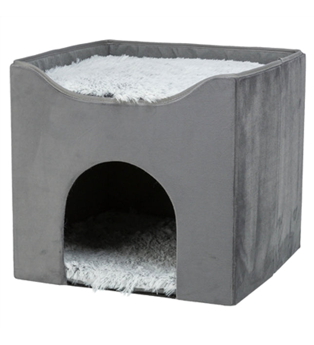 Trixie Kattenhuis Harvey Grijs-Wit / Zwart