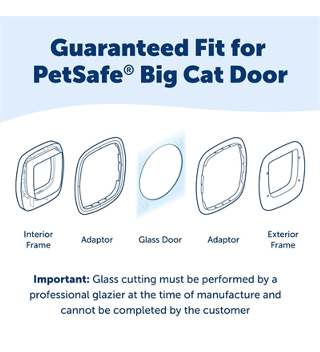 Petsafe Adapter Kattenluik Grote Kat Voor Glas