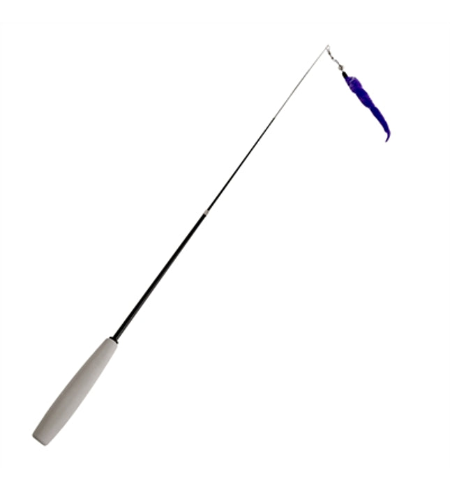 Easypets Uitschuifbare Kattenhengel Worm Paars