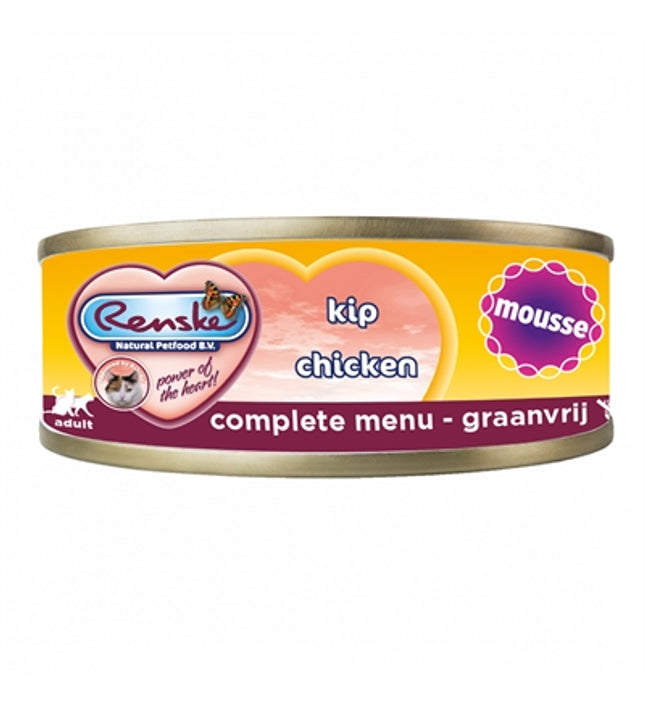 Renske Kat Vers Bereid Mousse Kip Graanvrij