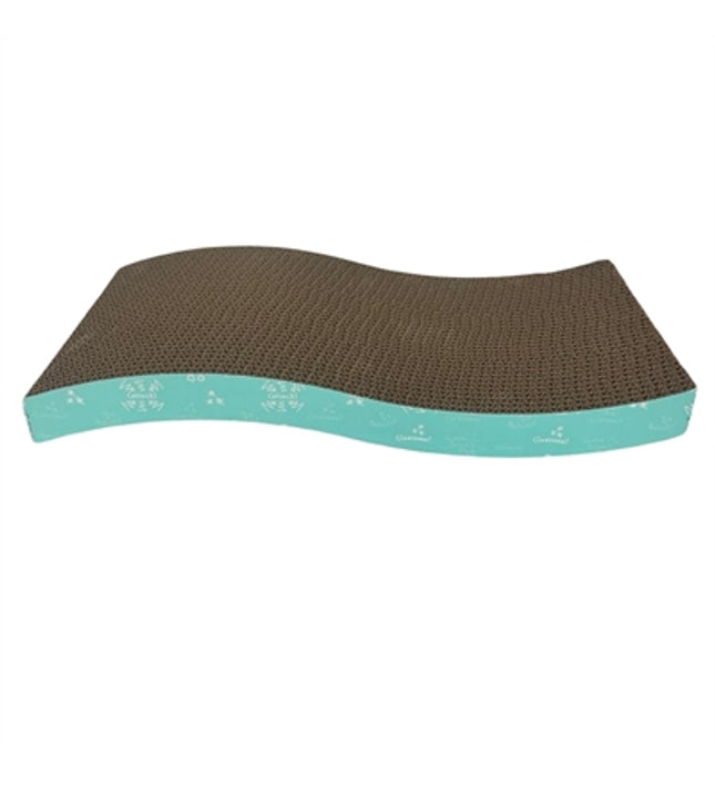 Easypets Cat Scratcher Wave Turquoise