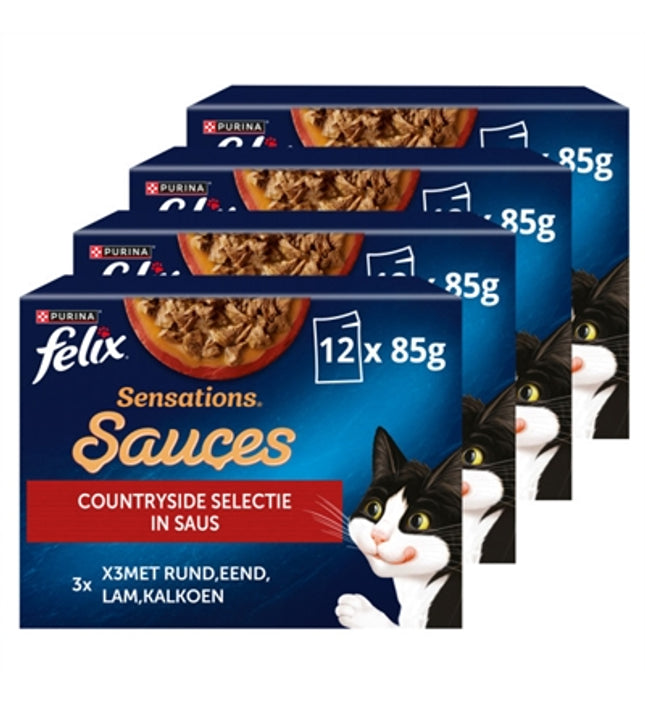 Felix Sensations Countryside Selectie In Saus