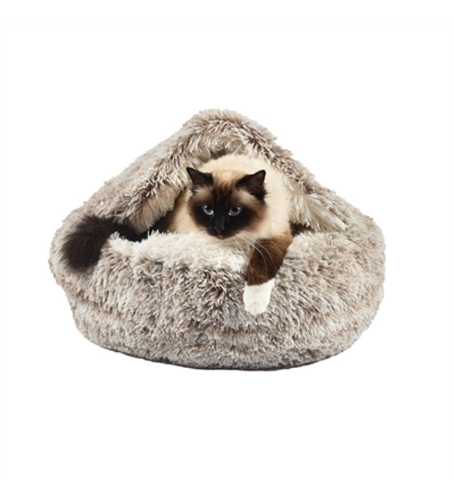 Croci Kattenmand Iglo Gemeleerd Beige / Wit