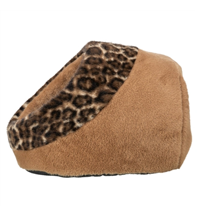 Trixie Kattenmand Iglo Leo  Soft Pluche Bruin / Panterprint