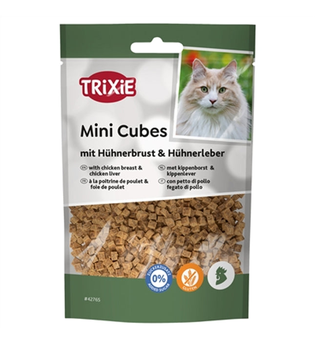 Trixie Mini Cubes Met Kippenborst En Kippenlever