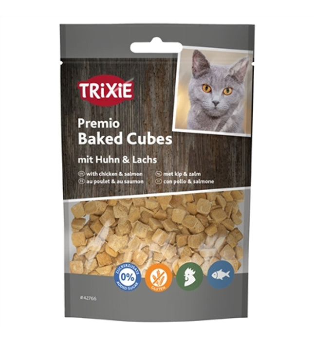 Trixie Premio Baked Cubes Met Kip En Zalm