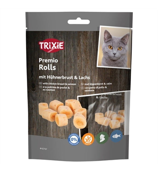 Trixie Premio Rolls Met Kippenborst En Zalm