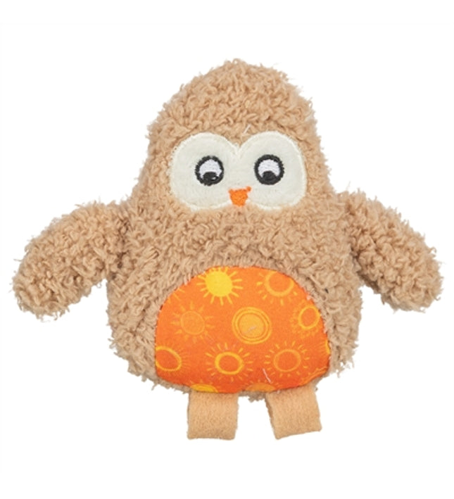 Trixie Uil Pluche Met Kattenkruid / Catnip Bruin