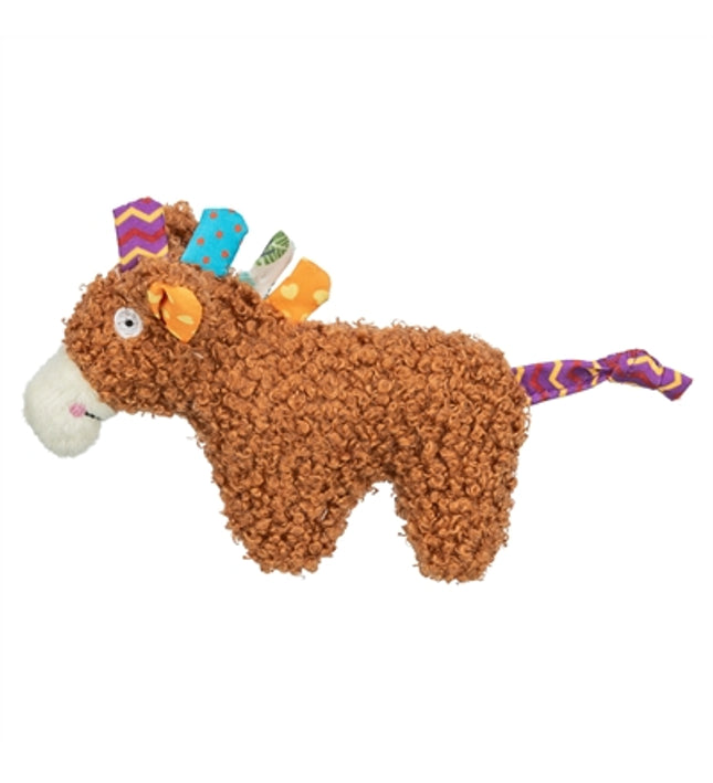 Trixie Paard Pluche Met Kattenkruid / Catnip Bruin