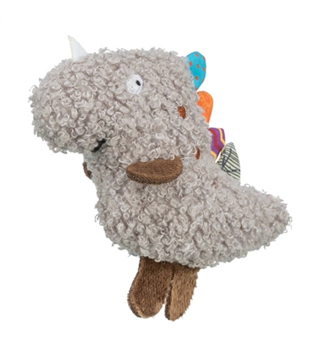 Trixie Dino Pluche Met Kattenkruid / Catnip Grijs
