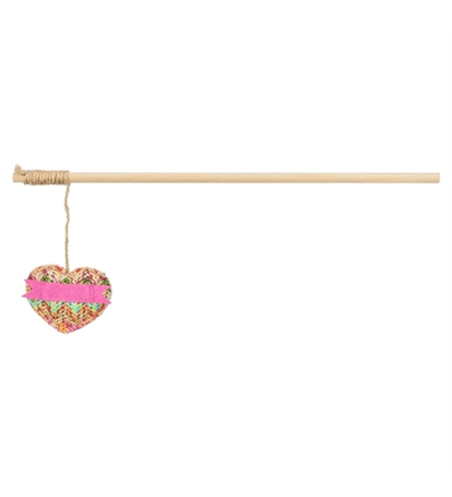 Trixie Kattenhengel Hart Hout / Pluche Met Kattenkruid / Catnip