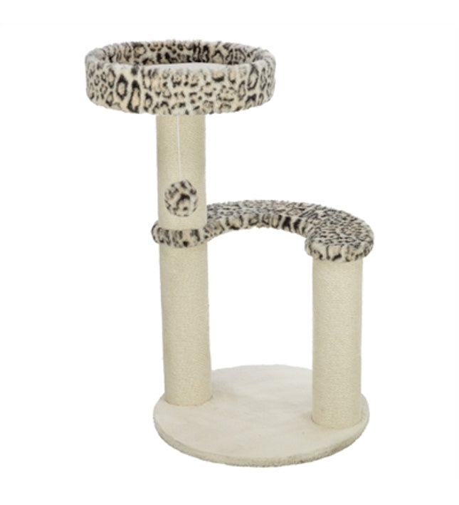 Trixie Krabpaal Leo Panterprint Rond Creme