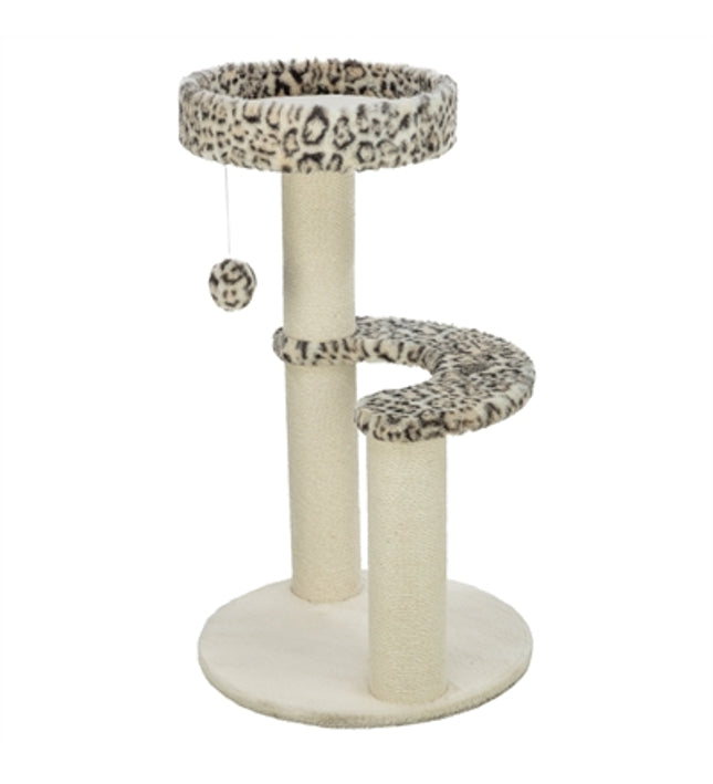 Trixie Krabpaal Leo Panterprint Rond Creme
