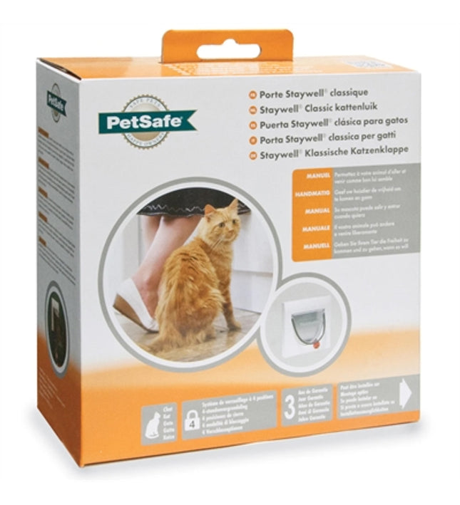 Petsafe Kattenluik Met Tunnel Wit